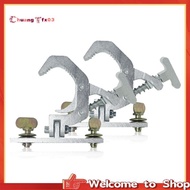 【Chuangtfx03】2 PCS Aluminum Fold Clamp Hooks Loading 150Kg 42-61mm Truss Tube 230W 7R/200W 5R Beam L