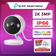 TP-Link Tapo C120 Outdoor / Indoor CCTV 2K QHD IP66 WiFi Camera with Color Night Vision