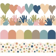 （【24H Shipping】HEMA Bulletin Board Border Trim 10M | Colorful Chalkboard Wall Decor | Boho Style Cla