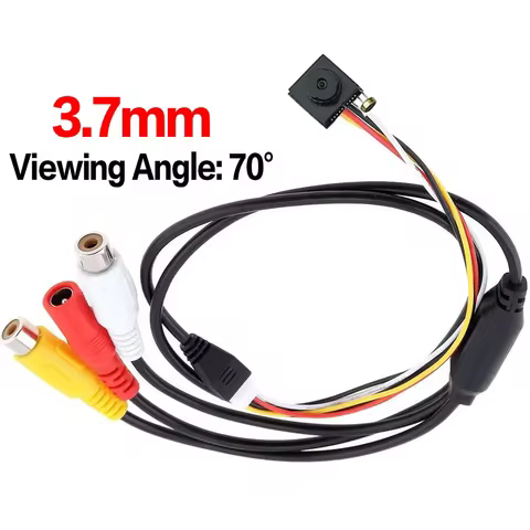 Mini CCTV Camera CCTV Mini Security Camera 3.7mm Pipe Snake Inspection Camera Mini CCTV Surveillance