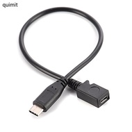QUIM Charging Data Cable Usb TypeC to MicroUSB Adapter Changer TypeC To Micro USB