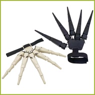 Long Fingers Claw Hands Skeleton Articulated Finger Extensions for Cosplay Halloween Costume Prop Dr