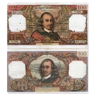 France 100 Francs Banknotes 1962-79 Edition Character Gao Naiyi Foreign Old Tickets Coins France 100