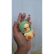 GANTUNGAN Crochet duck keychain | DUCK KEYCHAIN