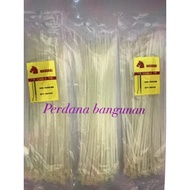 PUTIH Massaki WHITE TIE CABLE / CABLE TIE 4MM x 250MM