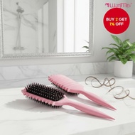 Burl Define Brush Bamboo Massage Bouncing Comb for Curls Styling :Burl,。  Burl Takrif Berus Buluh Ba