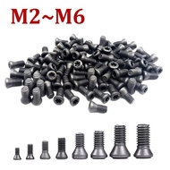 【♚】50pcs~10pcs M2 M2.5 M3 M3.5 M4 M5 M6 CNC Insert Torx Screw for Replaces Carbide Inserts CNC Lathe