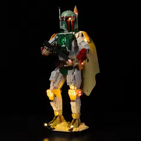 LED Lighting Set Suitable for LEGO Boba Fett #75455 Building Blocks