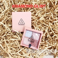 3CE Sanxi Jade Four-Color Eyeshadow Palette Full Flash Gold Diamond GLITTER BOMB Pink Diamond DIAMON