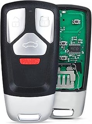 Yewong Smart Remote Key Keyless Entry Fob for Audi A4 A5 Q7 2017-up TT 2016-Up FCC ID: IYZ-AK01 4M0