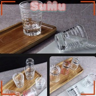 SUMU Shot Glass Measuring Cup, Espresso Essentials 60ml Espresso Shot Glass, Replacement Heat Resistant Universal Coffee Measuring Glass