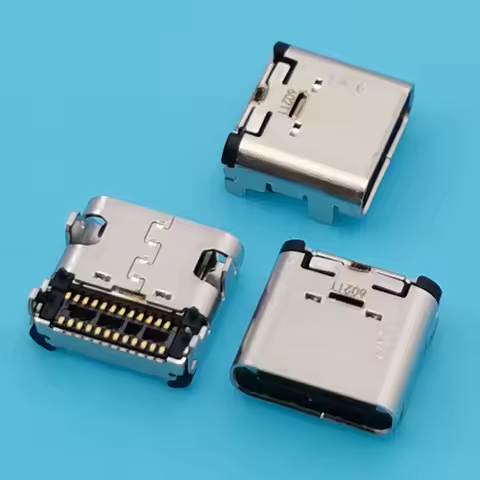 5pcs DX07S024JJ2R1300 Type C 24Pins Socket Connector USB 3.1 Type-C Power Data Female Placement Port