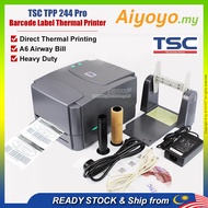 TSC TTP 244 Pro Barcode Printer A6 Thermal Printer Thermal Label Printer Air Waybill AWB Consignment Note Shipping Logistics Parcel Sticker Windows