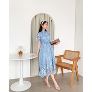 ANNABELLE PEARL FASHION DRESS, FURING BRUKAT, MAXY DRESS DRESS, 4 Sizes