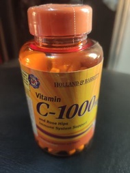 英國維他命C (1308mg X100粒）英國Holland & Barrett英國牌子