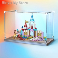 ◄✚♠Acrylic dust cover box suitable for LEGO 43219 Disney Princess Creative Castle building blocks wooden display