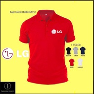 Microfiber Quick dry Jersi Jersey Polo T Shirt Logo Sulam Embroidery LG  Electronics Dry Fit 711