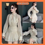 Cream chiffon 1m