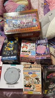 娃娃機商品 一個120 掃地機器人 大黃蜂 喇叭 鬧鐘 labubu 蠟筆小新