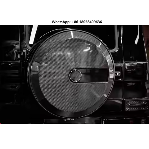 2025 New G Class G450D G500 G63 W465 Spare Tyre Cover Dry Carbon Rear Extra Tyre Casing Tire Cover A