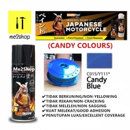 C015 / Y111* CANDY BLUE ~SAMURAI SPRAY PAINT CANDY COLOURS