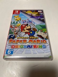 任天堂Switch  Mario 紙片瑪利歐：摺紙國王  Paper Mario: The Origami King