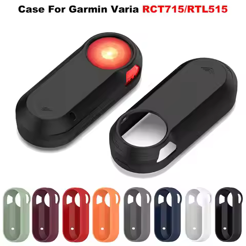 For Garmin Varia RTL515 Silicone Cover Cases Tail Light Protect Case Sleeve Impact-resistant Housing