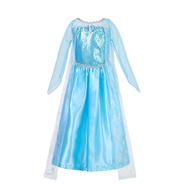 Frozen Princess Dress Elsa Elsa Dress Long Dress Elsa Queen Clothes Children Dress Girls Dress