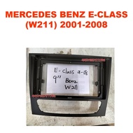 ANDROID PLAYER CASING FOR MERCEDES BENZ E-CLASS W211 2001-2008 9 INCH