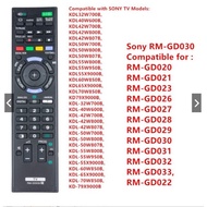 SONY RM-GD030 TV Remote Control for GD023 GD033 RM-GD031 RM-GD032R M-GD026 RM-GD027 RM-GD028 RM-GD029 TV Remote Control for KDL55X9000 B KDL60W850B KDL65X9000B