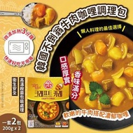 韓國直送 不倒翁牛肉咖哩調理包 (一套2包)