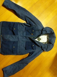 Rare visvim 3L gore-tex indigo jacket size 1