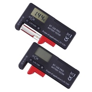 Battery Tester Checker, Digital Display Battery Tester Checker for 9V 1.5V, AA AAA C D Button Cell B