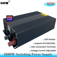 CLPW AC To DC Regulate 2000W 24V 28V 36V 48V 60V 72V 80V 90V 100v LED Display Battery Charger Adjust
