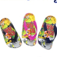 KASUTMU READY STOCK KIDS GIRL N BOY TOM & JERRY SLIPPERS