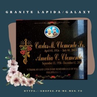 【COD】 Lapida 2 Galaxy Granite Natural SlabTombstone Memorial Stone