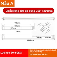 Dùng cho cửa trượt cửa lùa - Bộ xi-lanh khí nén đóng cửa tự động lực kéo lên đến 80kg