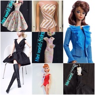 Vintage muse silkstone Barbie doll dress Set