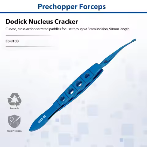 Dodick Nucleus Cracker Eye Surgery Ophthalmic Phaco Microsurgery Instrument Cataract Nucleus Splitte