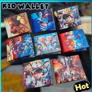Dompet budak lelaki*boy kid wallet*ready stock short wallet for beg duit sekolah budak budak dompet
