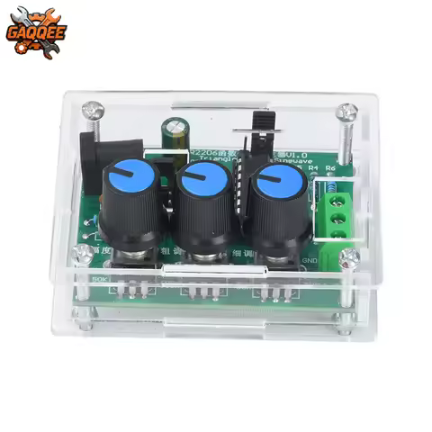 DC 9~12V XR2206 Function Signal Generator DIY Kit Sine Triangle Square Wave 1Hz-1MHz Frequency Adjus