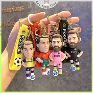 Ronaldo, Messi, Haaland, Mbappe Keychain - Extremely Cool - Soccer Rope - Personalized Men's Gift