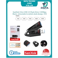 SG Local - SanDisk Ultra USB3.0 Flash Drive up to 130mb/s Read, 16GB | 32GB | 64GB | 128GB | 256GB