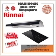 RINNAI RH-S309-GBR-T SLIMLINE HOOD+ RINNAI RB-3012H-CB 2 ZONE INDUCTION HOB BUNDLE