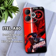 CC31/ Flexible rubber softcase for ITEL A80/mobile legend character Motif/ITEL A80 case/ITEL A80 cas
