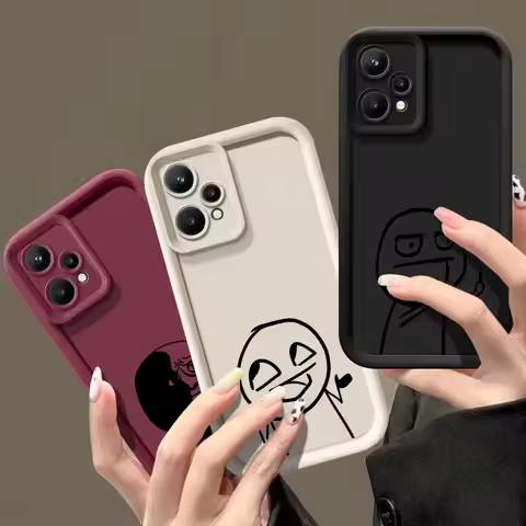 Funny Man Middle Finger Pattern Phone Case For iPhone 17 16 15 14 13 12 11 Pro Max Plus 17 Air Shock