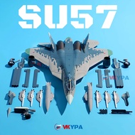 yishujia office | Su-57 Stealth Fighter Model Aircraft