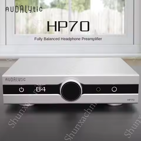 Gustard Audalytic HP70 fully balanced Class A headphone amplifier with front-end remote control