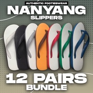 Nanyang slippers original 100% rubber made in Thailand men's flip flops classic Thai natural rubber