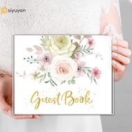 Si Wedding Guest Book Elegant Guest Book Weddings Reception Baby Shower Polaroid Guest Book For Wedd